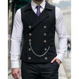 Ambrose | Double-Breasted Lapel Waistcoat