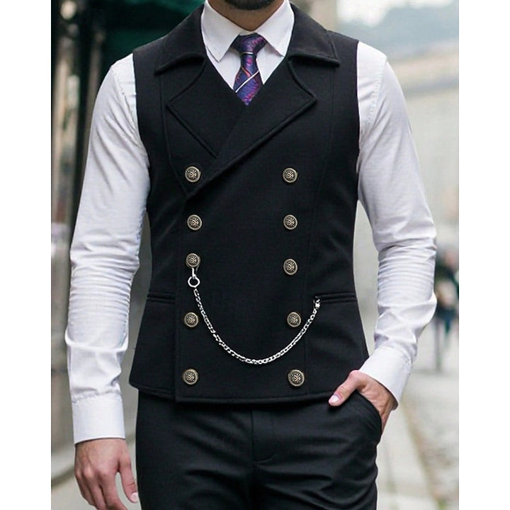 Ambrose | Double-Breasted Lapel Waistcoat