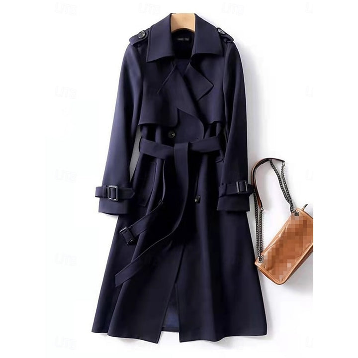 Amelia | Belted Longline Trench Coat