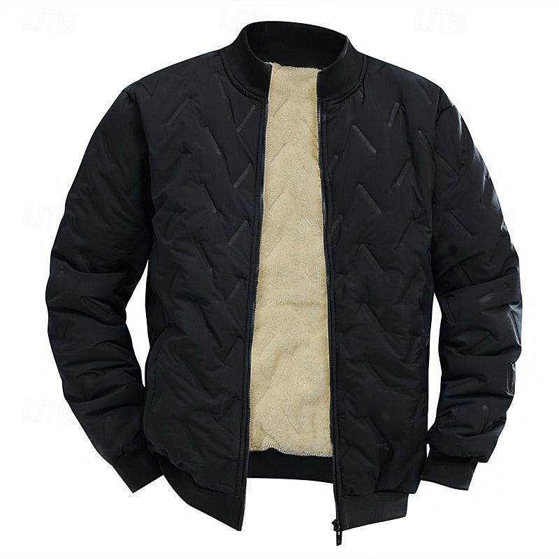 Calvin | Quilted Bomber Jacket