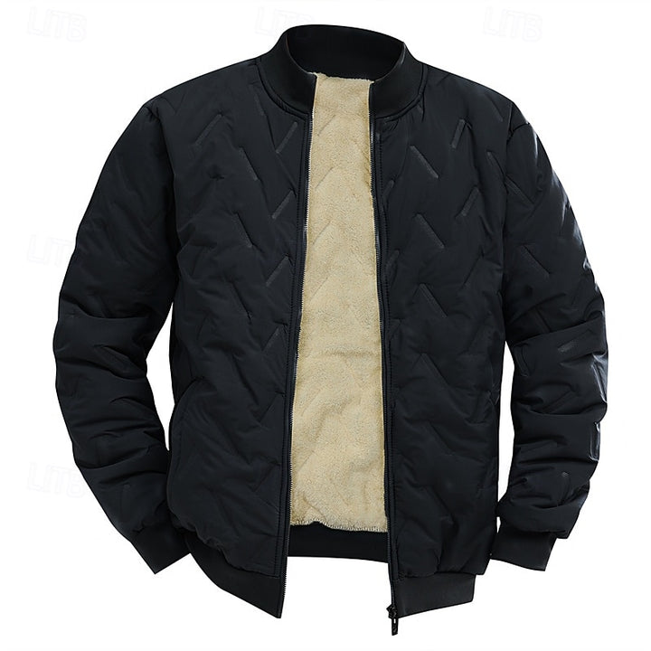 Calvin | Quilted Bomber Jacket