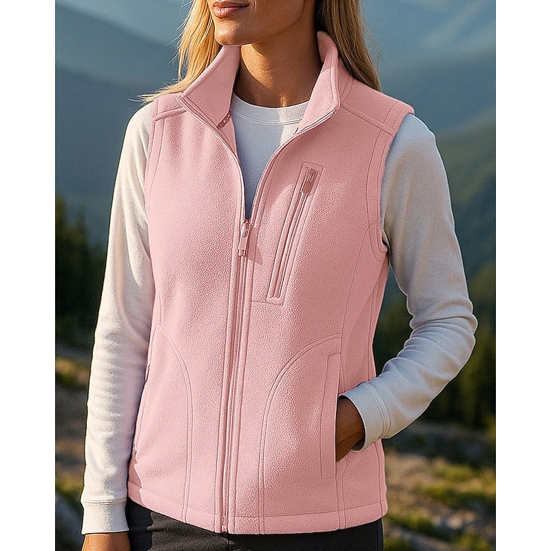 Philippa | Cosy Zip-Up Gilet