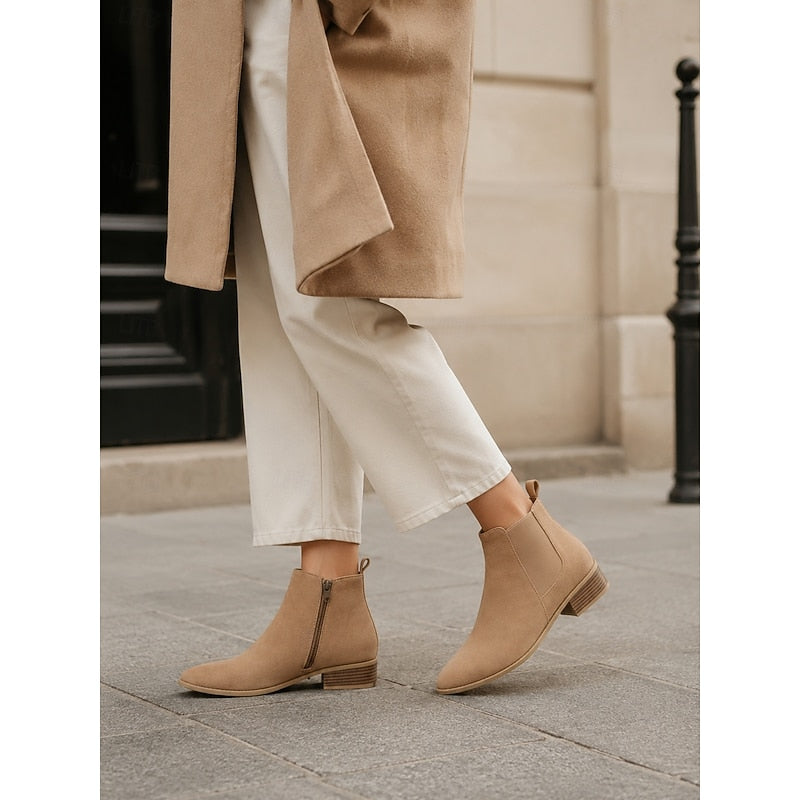 Penelope | Pointed-Toe Ankle Boots