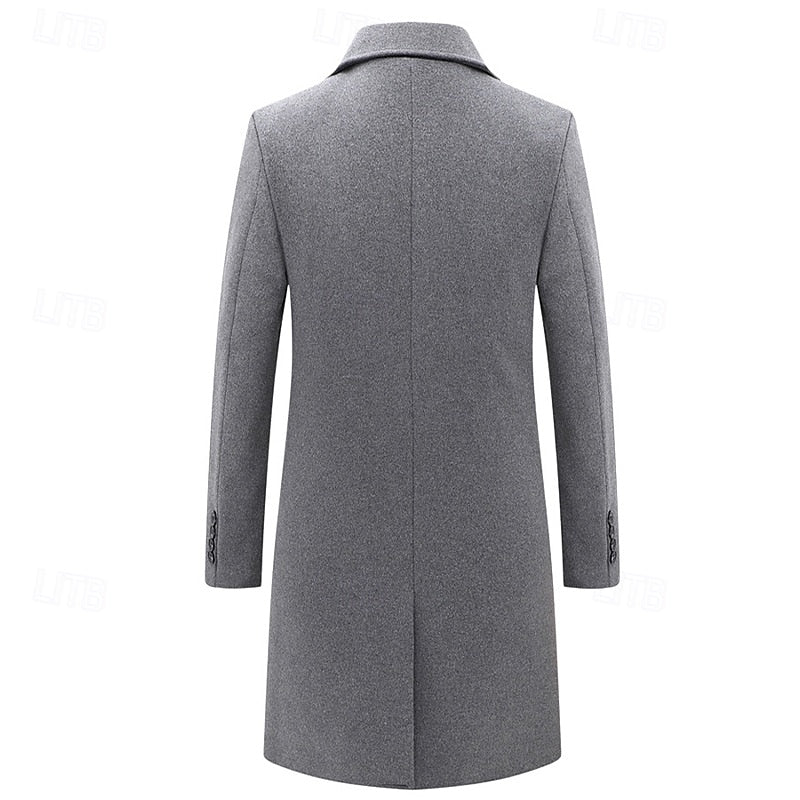 Whitaker | Tailored Double-Breasted Overcoat