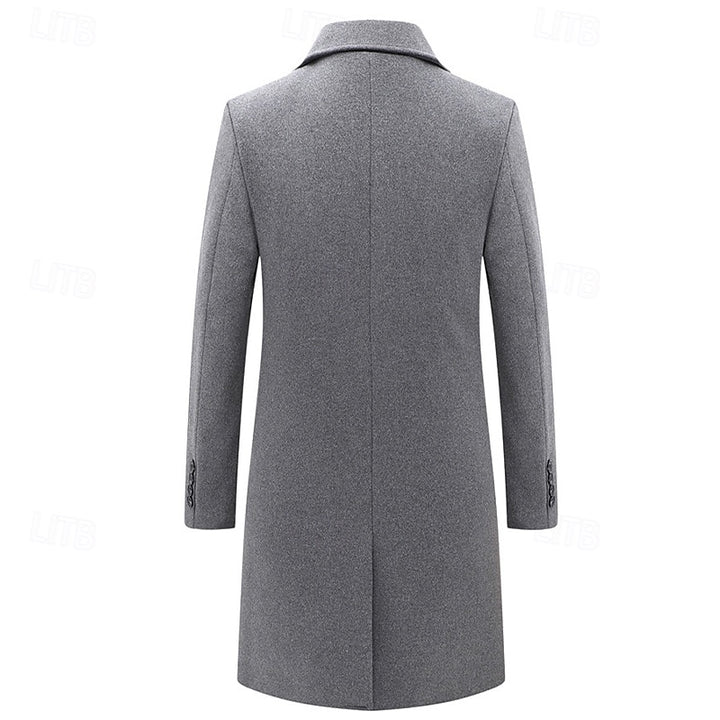Whitaker | Tailored Double-Breasted Overcoat