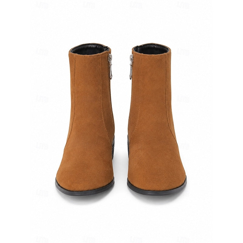 Eloisa | Classic Low-Heel Ankle Boots