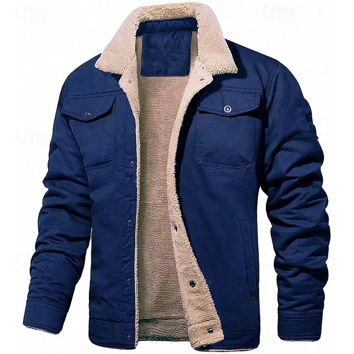 Grayson | Fleece-Lined Utility Jacket