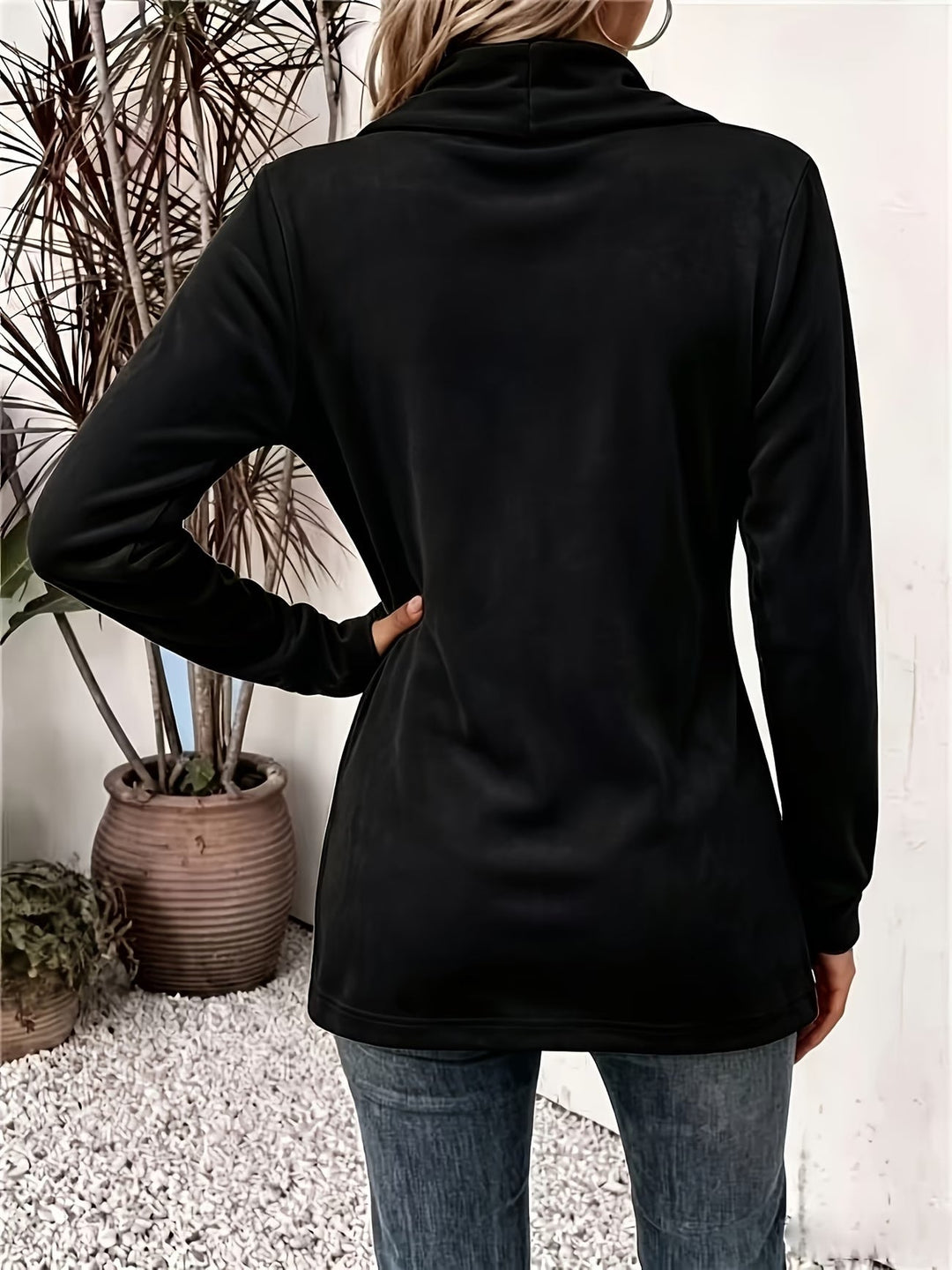 Rhea | Tailored Button-Tab Blazer