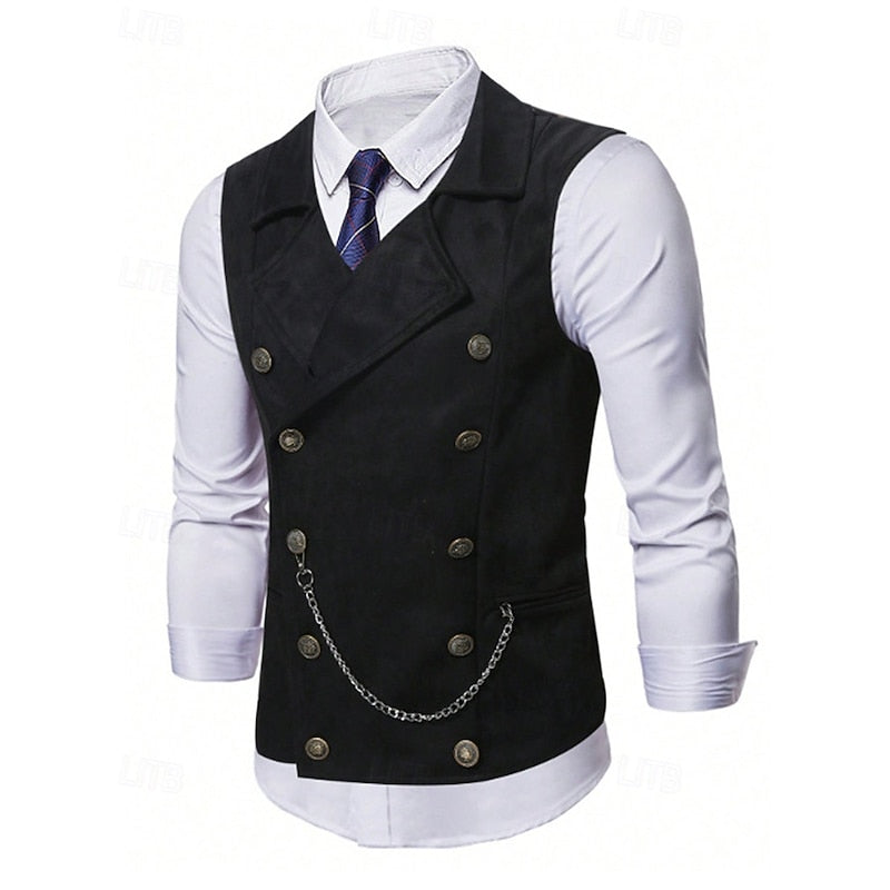 Ambrose | Double-Breasted Lapel Waistcoat