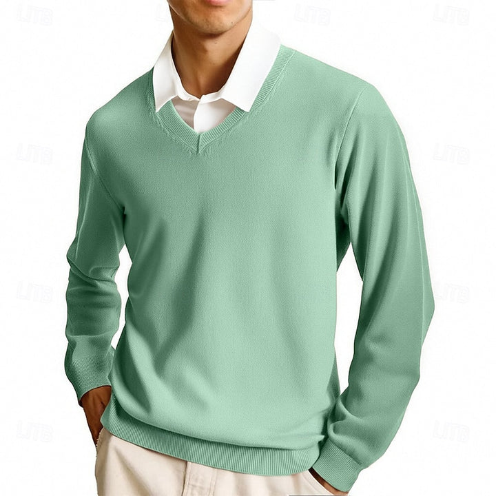 Harrison | Refined V-Neck Jumper