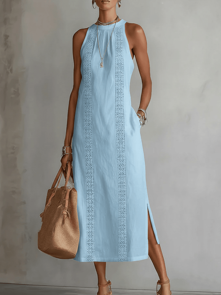 Lucette | Sleeveless Summer Midi Dress