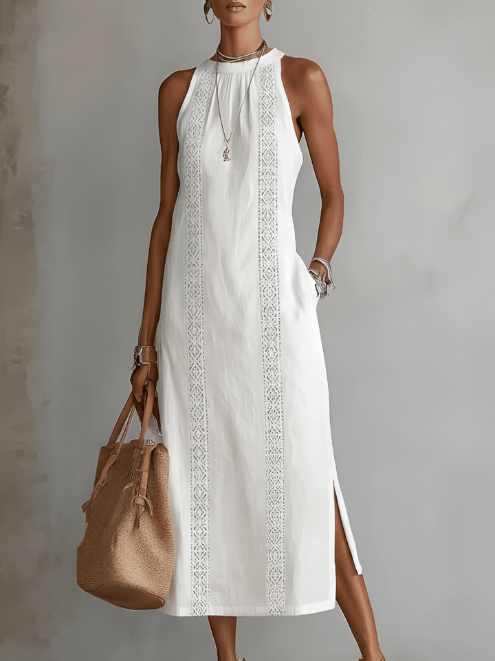 Lucette | Sleeveless Summer Midi Dress