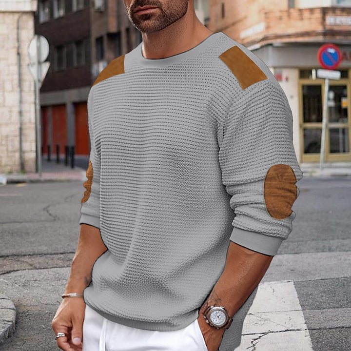 Sullivan | Textured Crew Neck Sweater