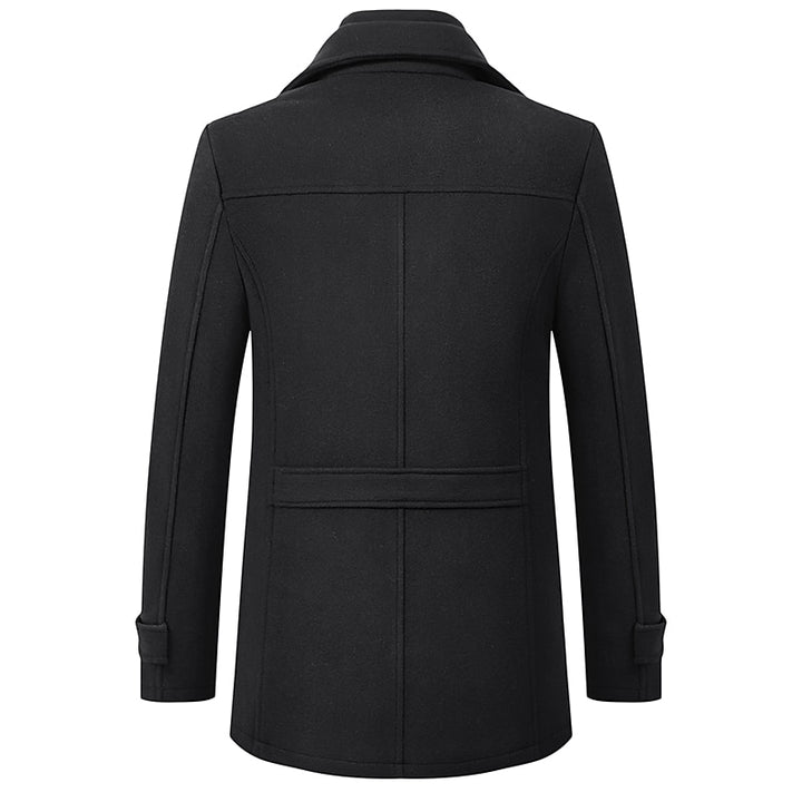 Franklin | Layered-Collar Business Coat