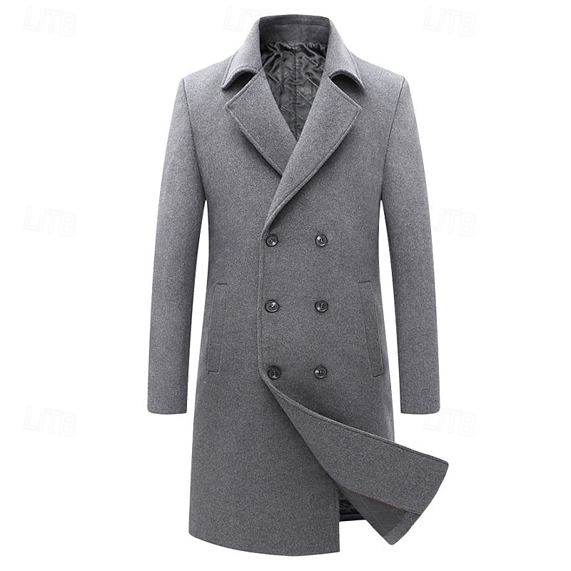 Whitaker | Tailored Double-Breasted Overcoat