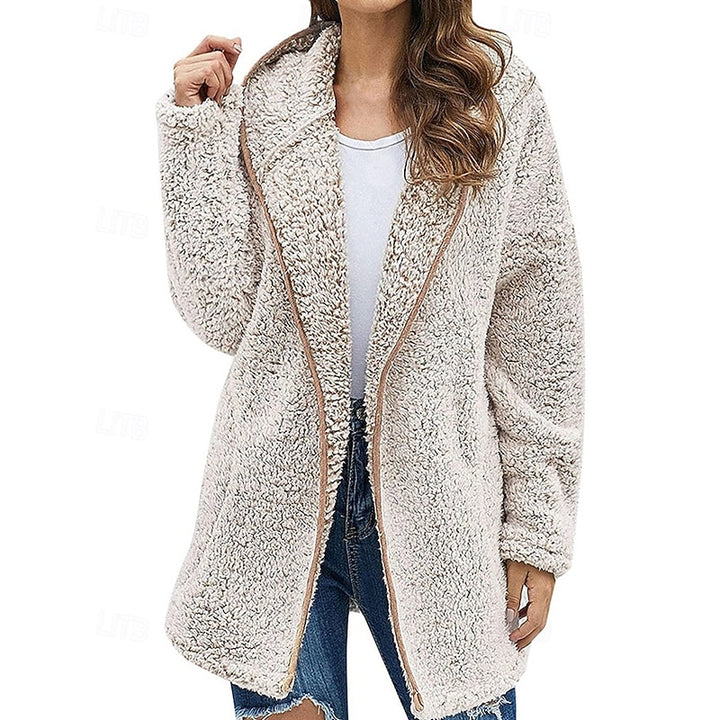 Adelina | Cosy Textured Longline Coat