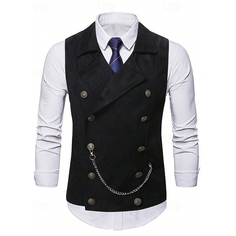 Ambrose | Double-Breasted Lapel Waistcoat