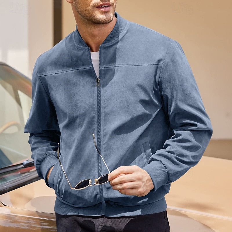 Dominic | Classic Stand-Collar Jacket