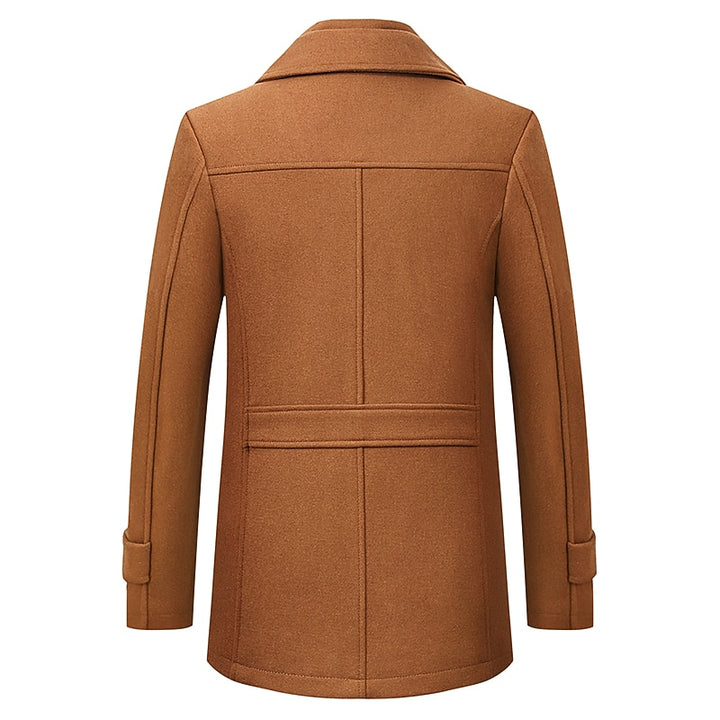 Franklin | Layered-Collar Business Coat