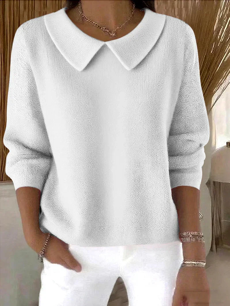 Penelope | Collared Long Sleeve Jumper