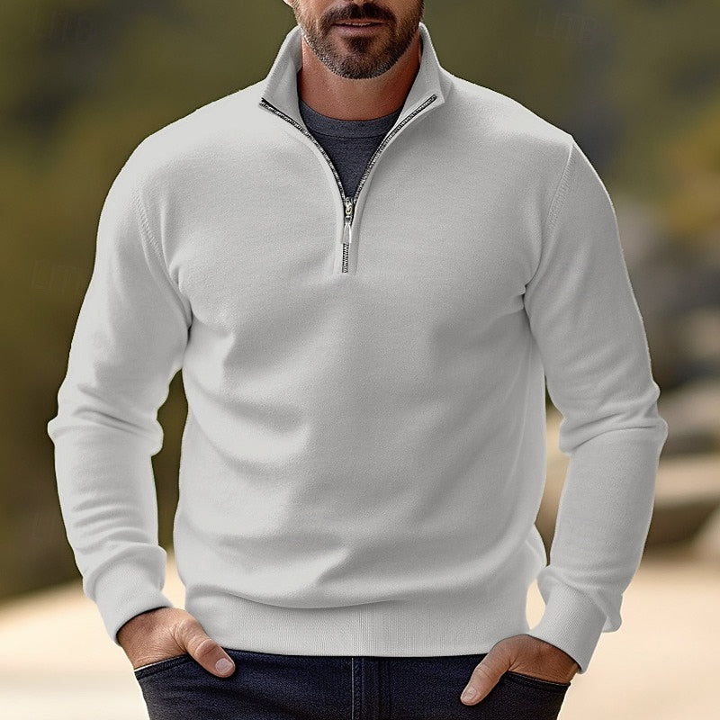 Clifford | Refined Half-Zip Pullover