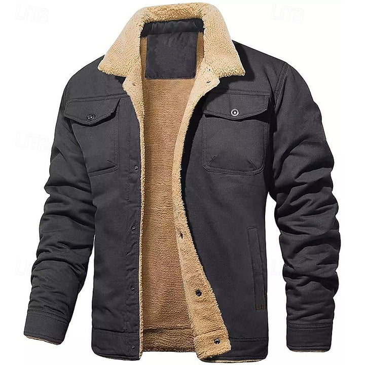 Grayson | Fleece-Lined Utility Jacket