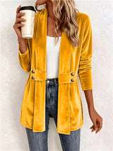 Nancy | Soft Button-Tab Cardigan