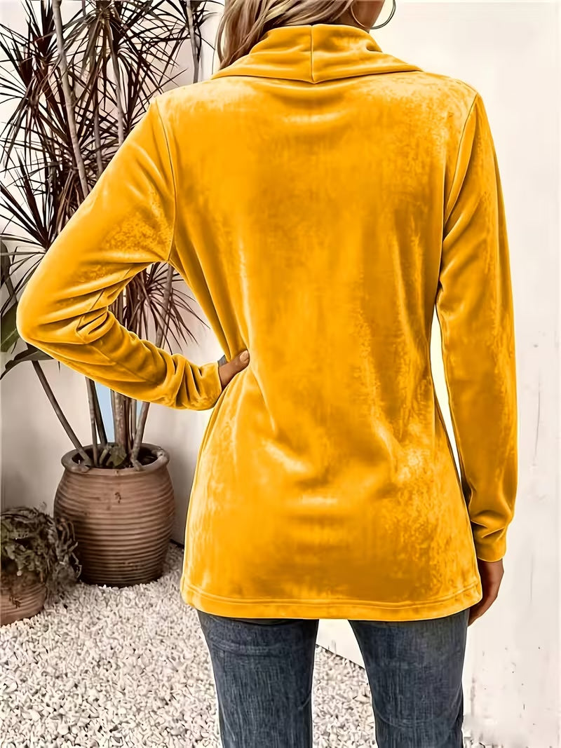 Nancy | Soft Button-Tab Cardigan