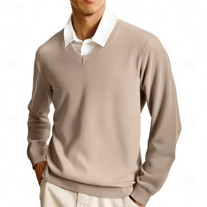 Harrison | Refined V-Neck Jumper