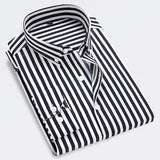 Gregory | Refined Striped Button-Down Shirt