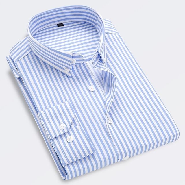 Gregory | Refined Striped Button-Down Shirt