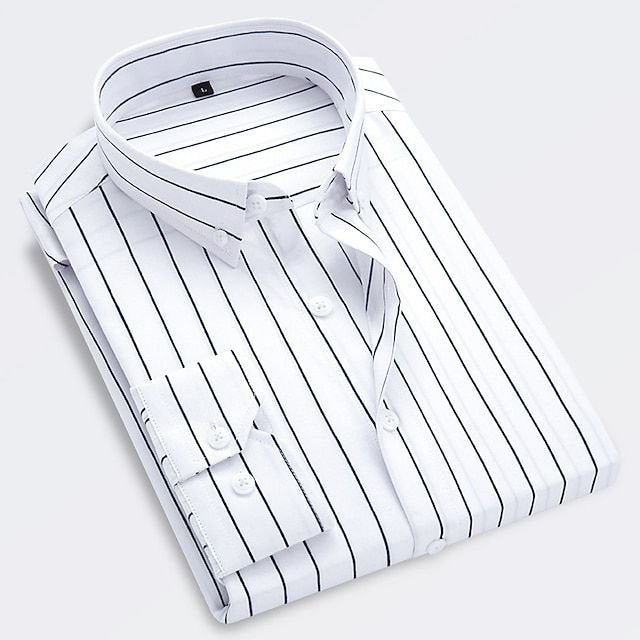 Gregory | Refined Striped Button-Down Shirt