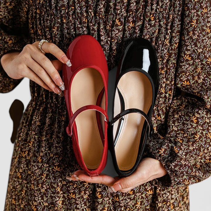 Belinda | Refined Block-Heel Mary Janes