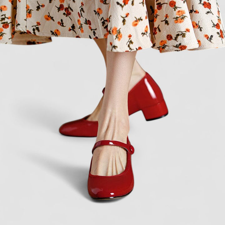 Belinda | Refined Block-Heel Mary Janes
