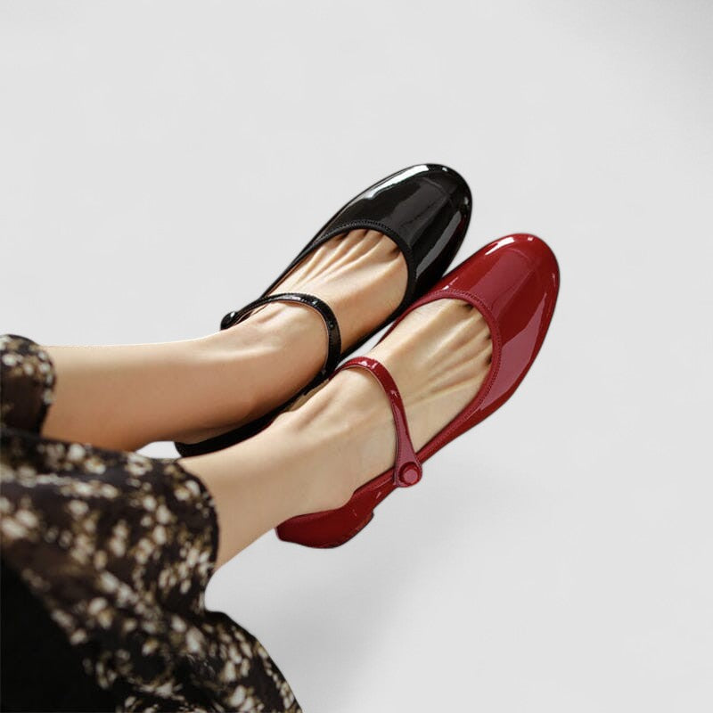 Belinda | Refined Block-Heel Mary Janes