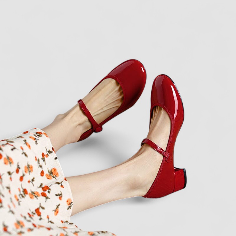 Belinda | Refined Block-Heel Mary Janes