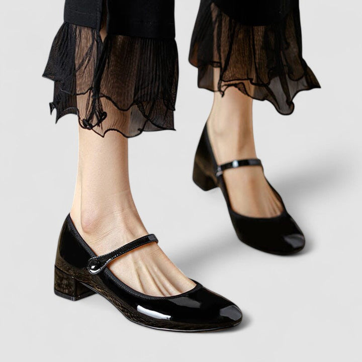 Belinda | Refined Block-Heel Mary Janes
