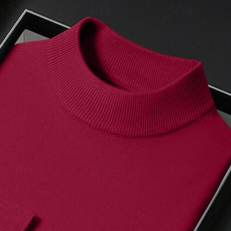 Bennett | Refined Mock Neck Jumper