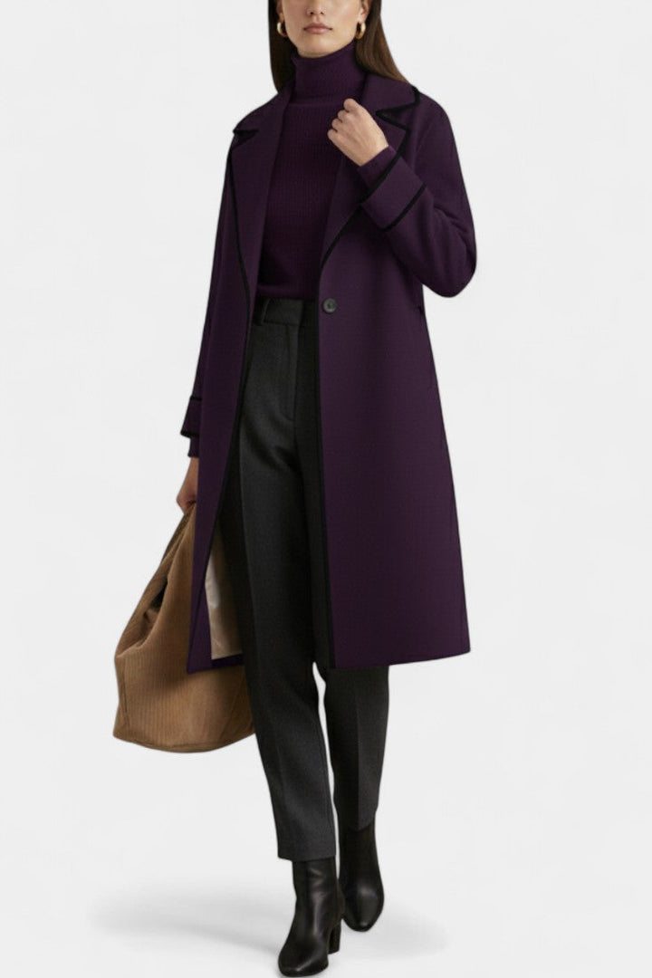 Maura | Wide-Collar Statement Coat