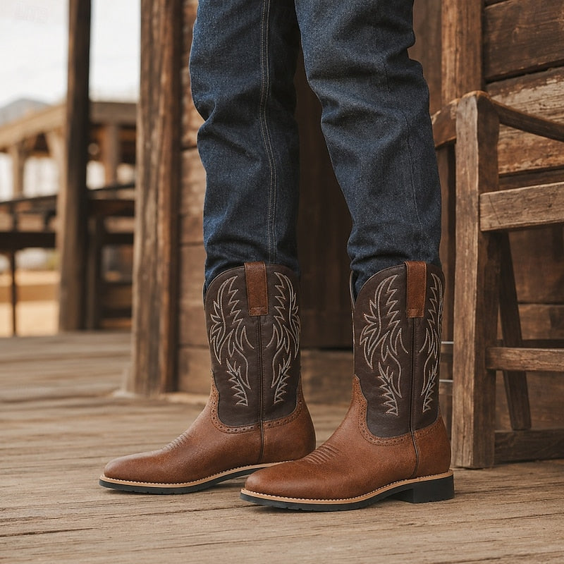 Wyatt | Square-Toe Western Boots