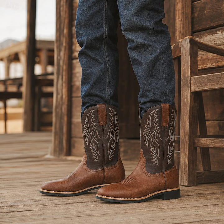 Wyatt | Square-Toe Western Boots