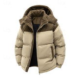 Spencer | Christmas Hooded Puffer Jacket