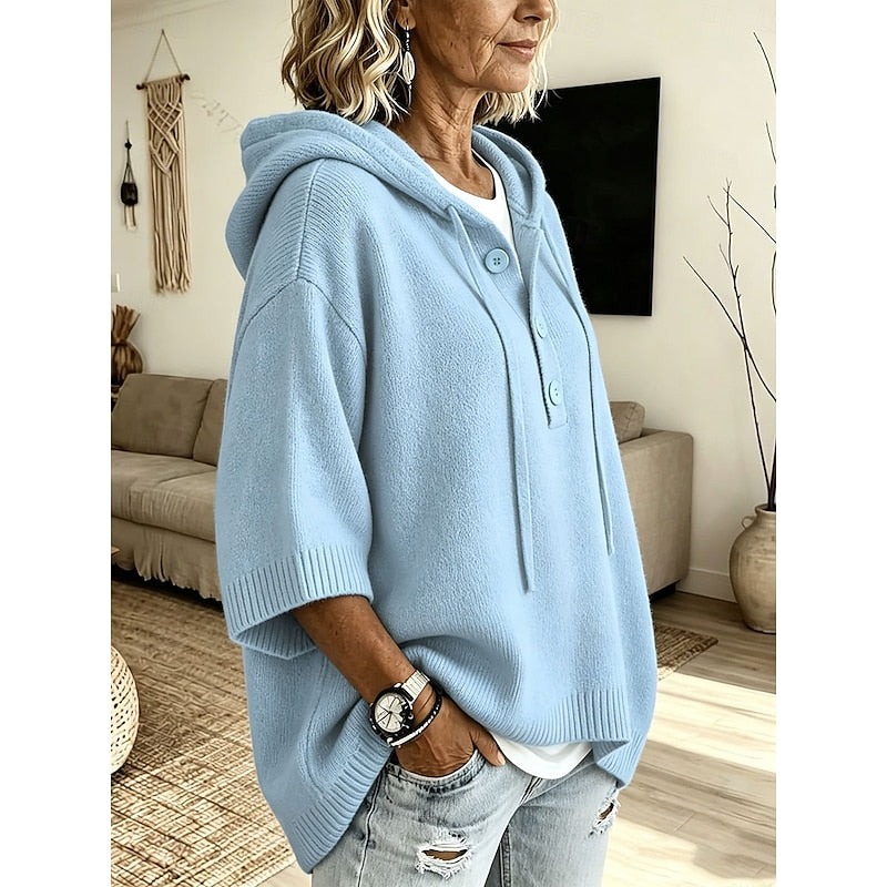 Sandra | Relaxed Hooded Pullover