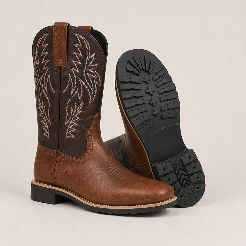 Wyatt | Square-Toe Western Boots