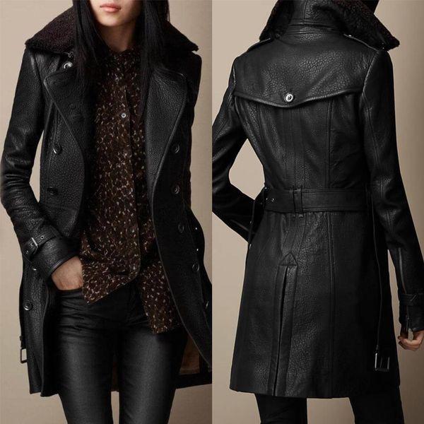 Marlene | Refined Belted Three-Quarter Coat