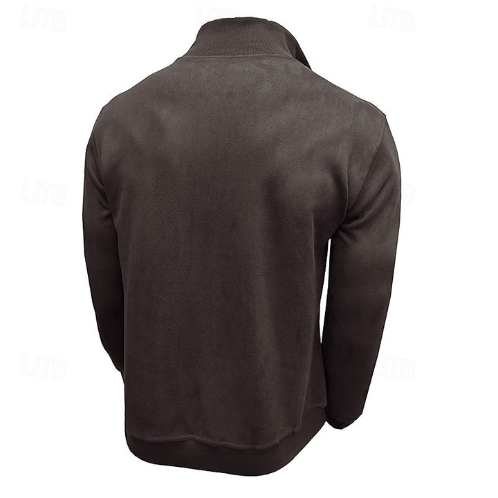 Weston | Washed Quarter-Zip Sweatshirt