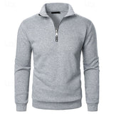 Gordon | Quarter-Zip Stand Collar Sweatshirt
