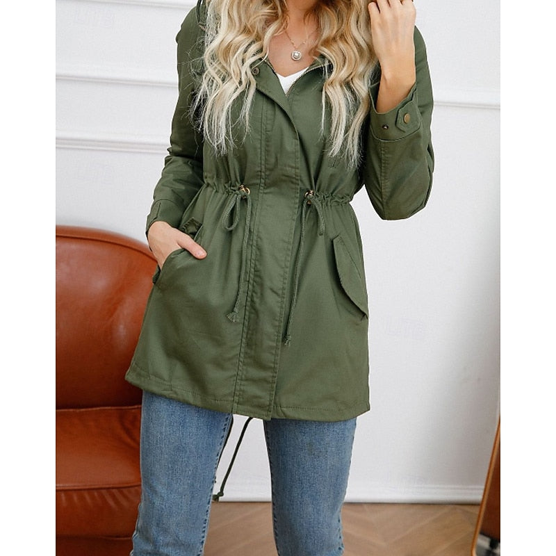 Odessa | Hooded Utility Coat