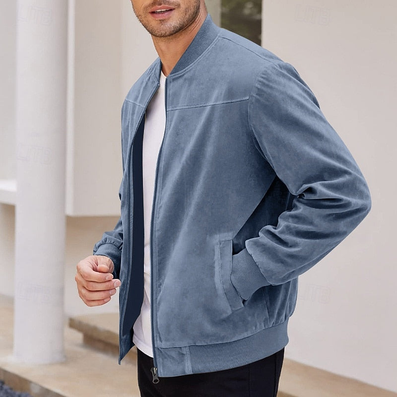 Dominic | Classic Stand-Collar Jacket