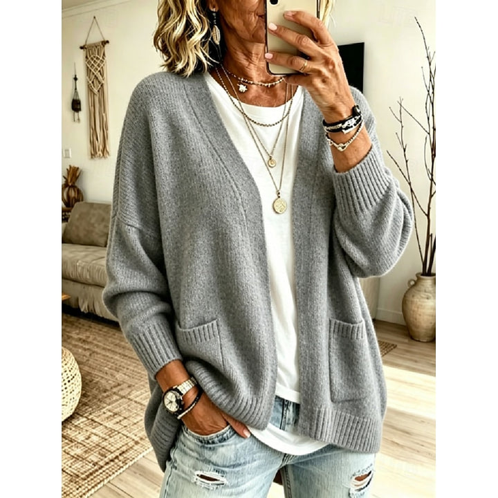 Marlene | Relaxed Open-Front Cardigan